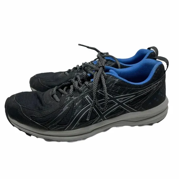 Asics Frequent Trail Black Sneakers Size 9.5