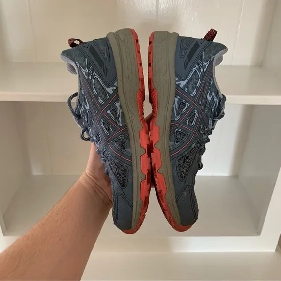 Asics Gel Steel Blue Venture 6 MX Trail Running sneakers