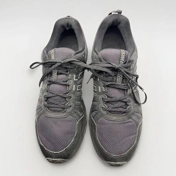 ASICS Gel-Venture 7 Men’s Trail Running Shoes Size 11.5 Black Sheet Rock Hiking