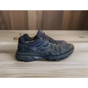 Asics Gel Venture 7 Trail Hiking Shoes Sneakers Mens Size 13 Black