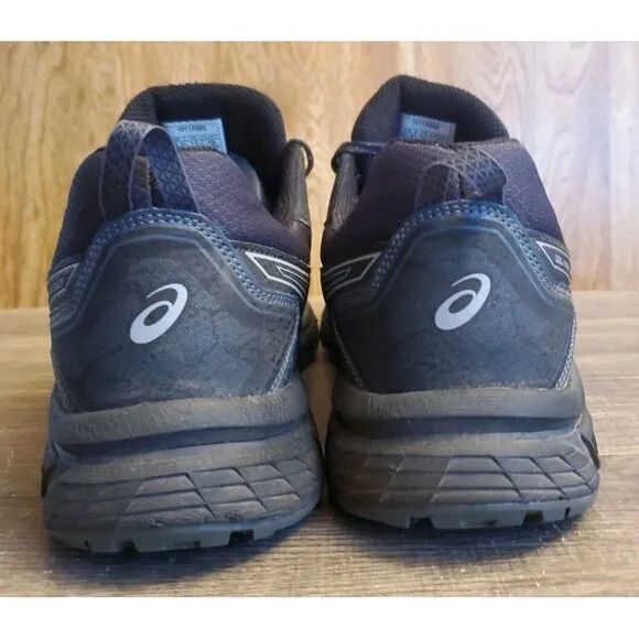 Asics Gel Venture 7 Trail Hiking Shoes Sneakers Mens Size 13 Black