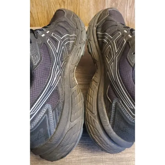 Asics Gel Venture 7 Trail Hiking Shoes Sneakers Mens Size 13 Black