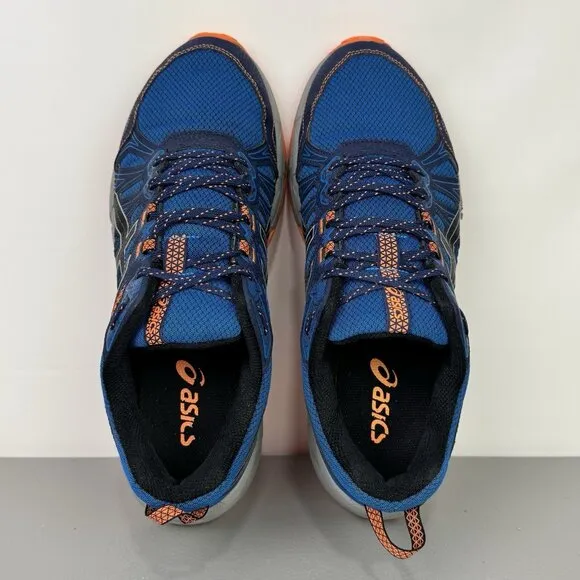 Asics Gel Venture 7 Trail Running Shoes Lace Up Sneakers Blue 1011A560 Mens 11