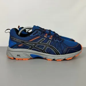 Asics Gel Venture 7 Trail Running Shoes Lace Up Sneakers Blue 1011A560 Mens 11