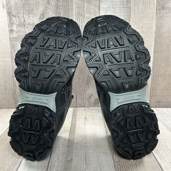 Asics Gel Venture 8 Men's Trail Running Shoes Sneakers Black Size 8 Extra Wide