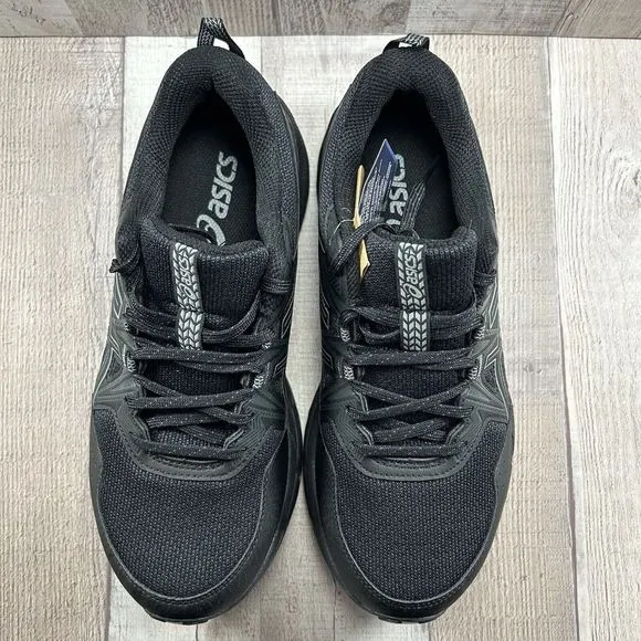 Asics Gel Venture 8 Men's Trail Running Shoes Sneakers Black Size 8 Extra Wide