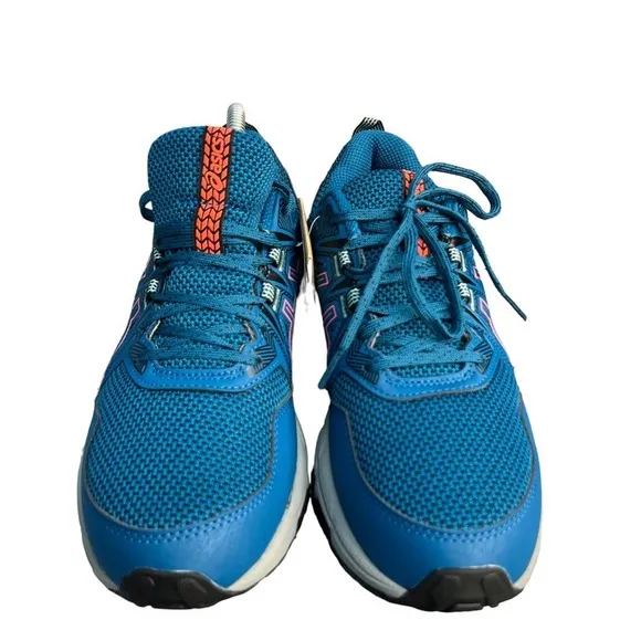 ASICS Gel Venture 8 Sneakers Womens Deep Sea Teal Blazing Coral Lace Up Athletic