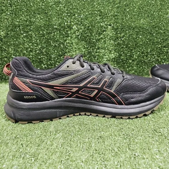 Asics Trail Scout 2 Black Athletic Trail Running‎ Sneakers Mens Size US 14