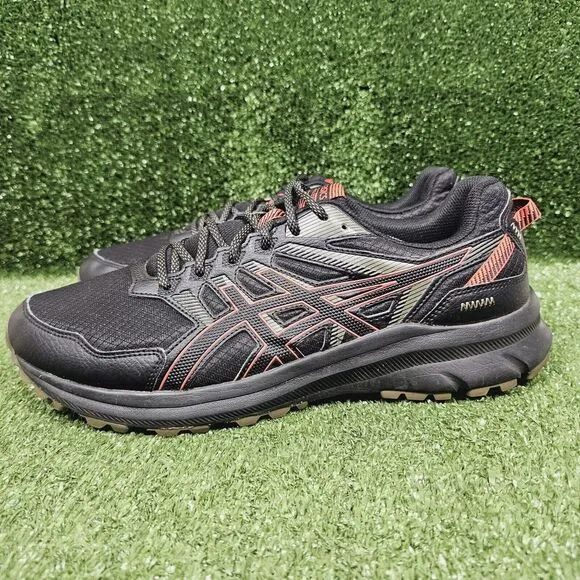 Asics Trail Scout 2 Black Athletic Trail Running‎ Sneakers Mens Size US 14