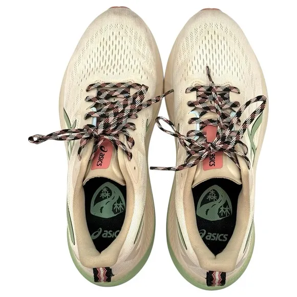 Asics Women's GT-2000 12 Athletic Trail Sneakers 1012B587 Nature/Rose Size 10