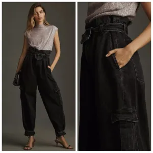 ASKK NY High-Rise Cargo Pants | Size 29 | NWT | Anthropologie