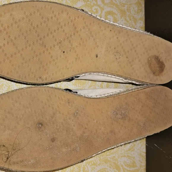 Authentic Gucci Black and Cream Women's Espadrilles