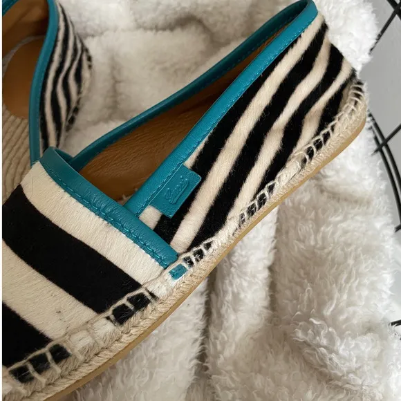 Authentic Gucci Pony-Style Calfskin Espadrilles (9.5)