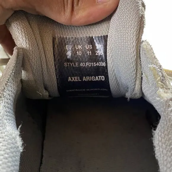 Axel Arigato Marathon Gray R-Trail Sneakers Men's 11