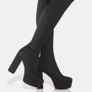 AZALEA WANG NOTHIN BASIC BOUT THIS OVER THE TOP  Thigh High  ( BRAND NEW !!! )