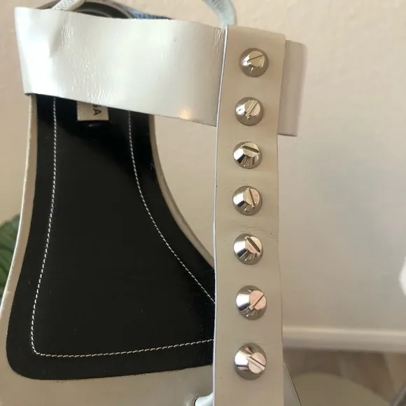 Balenciaga Studded Leather Sandals
