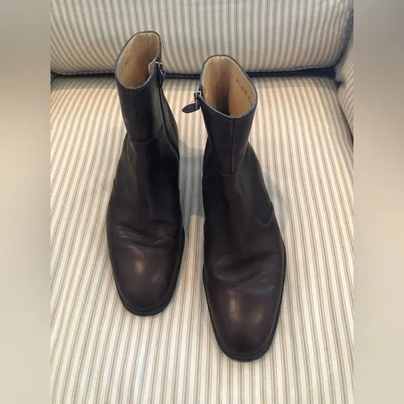 Bally Brown Leather Boots
