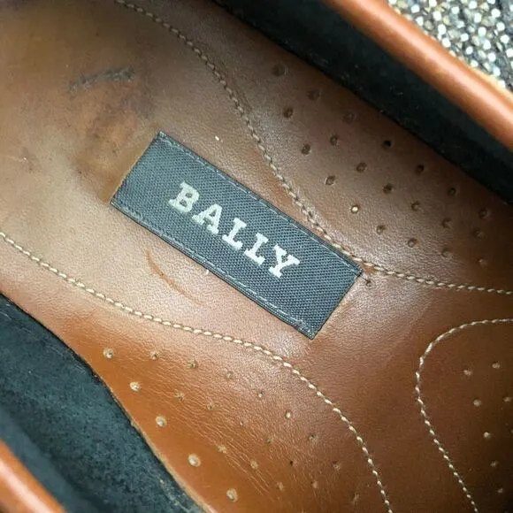 Bally 2 Tone Penny Loafers Mens Size 7