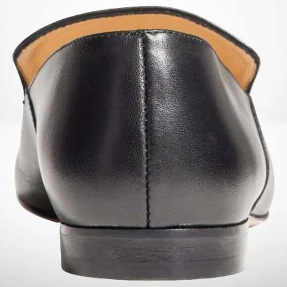Banana Republic Italian Black Leather Loafers - Size: 6