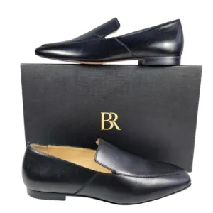 Banana Republic Italian Black Leather Loafers - Size: 6