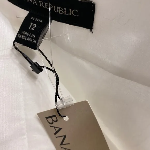 Banana Republic Poplin Ruffle Wrap Skirt