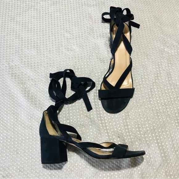 Barneys New York Women's Virginia Ankle-Wrap Sandals
