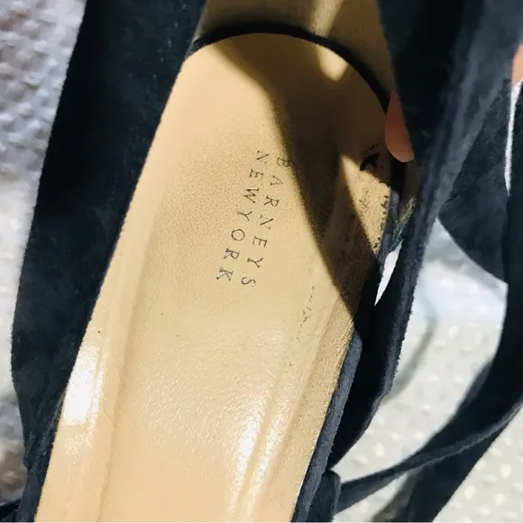 Barneys New York Women's Virginia Ankle-Wrap Sandals