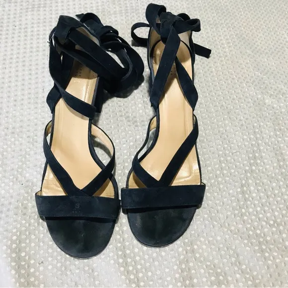 Barneys New York Women's Virginia Ankle-Wrap Sandals