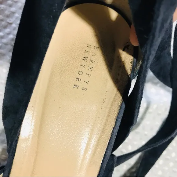 Barneys New York Women's Virginia Ankle-Wrap Sandals