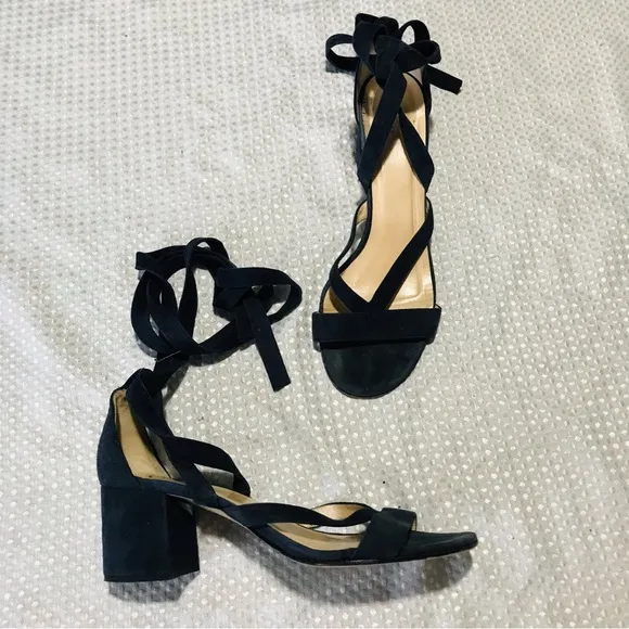 Barneys New York Women's Virginia Ankle-Wrap Sandals