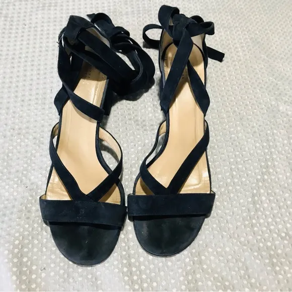Barneys New York Women's Virginia Ankle-Wrap Sandals