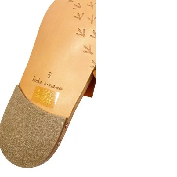 BEEK Studded Double Strap Slip On Sandals