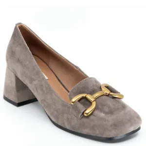 BiBi Lou Valencia Suede Loafers - Gris