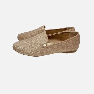 Birdies The Starling Loafers in Gold Dust Glitter Holiday 2019 Women’s Size 6.5