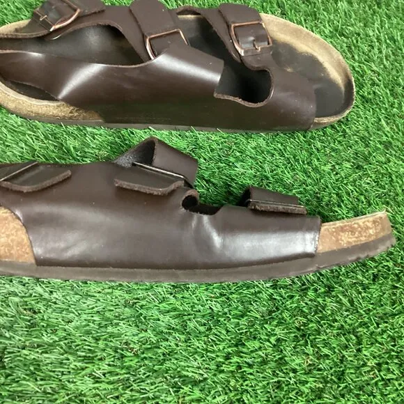 Birkenstock Arizona Nubuck Leather Sandals 45