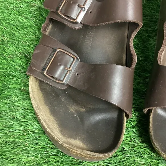 Birkenstock Arizona Nubuck Leather Sandals 45