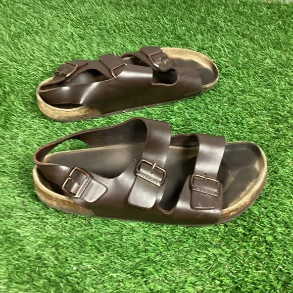 Birkenstock Arizona Nubuck Leather Sandals 45