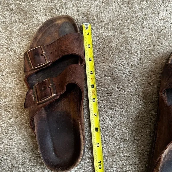 birkenstock ARIZONA SOFT (OILED LEATHER) Double Strap Sandals