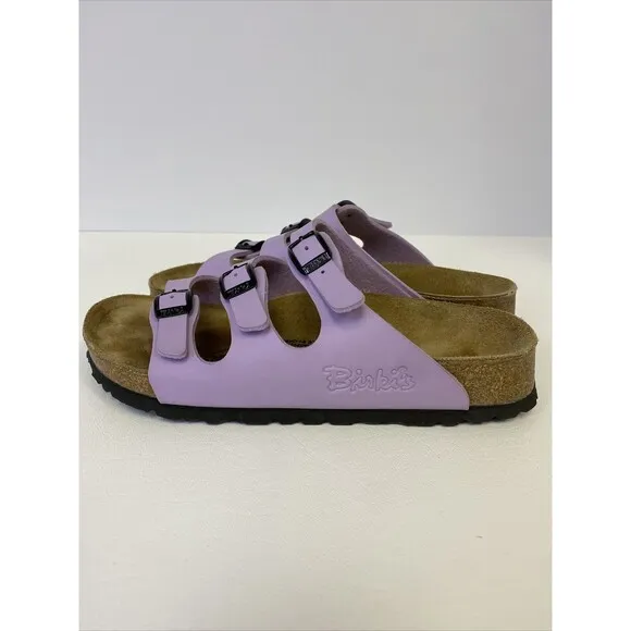 Birkenstock Birki’s Riviera Triple (3) Strap Sandals Pale Purple US 5.5-6 EU 36