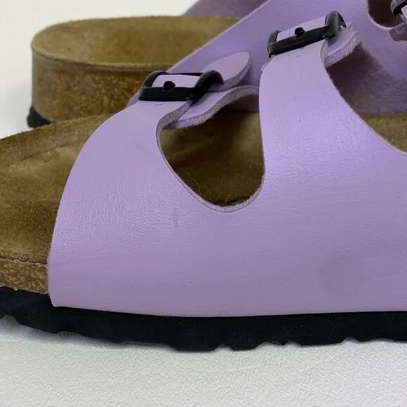 Birkenstock Birki’s Riviera Triple (3) Strap Sandals Pale Purple US 5.5-6 EU 36