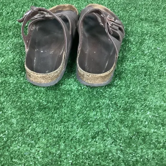 Birkenstock Brown Sandals Triple Strap 39