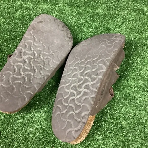 Birkenstock Brown Sandals Triple Strap 39