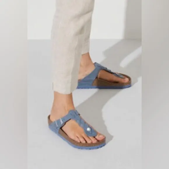 Birkenstock Gizeh braided-strap sandals Oiled Leather NEW