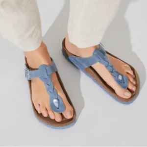 Birkenstock Gizeh braided-strap sandals Oiled Leather NEW