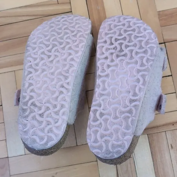 Birkenstock Kids Arizona Rivet Wool Felt Two Strap Sandals Shoes Size 30