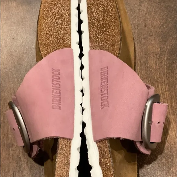 Birkenstock Madrid Big Buckle Nubuck Leather sandals NWOT