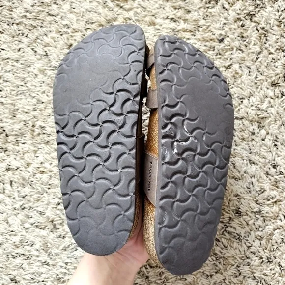 Birkenstock Mayari strap brown leather sandals sz 7