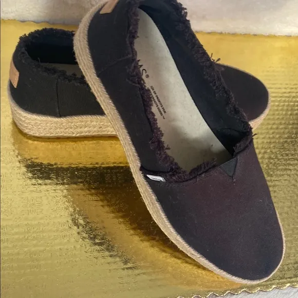 Black Casual Espadrilles