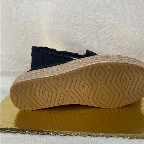 Black Casual Espadrilles