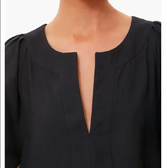 Black Finley Flutter Sleeve DressPOMANDER PLACE